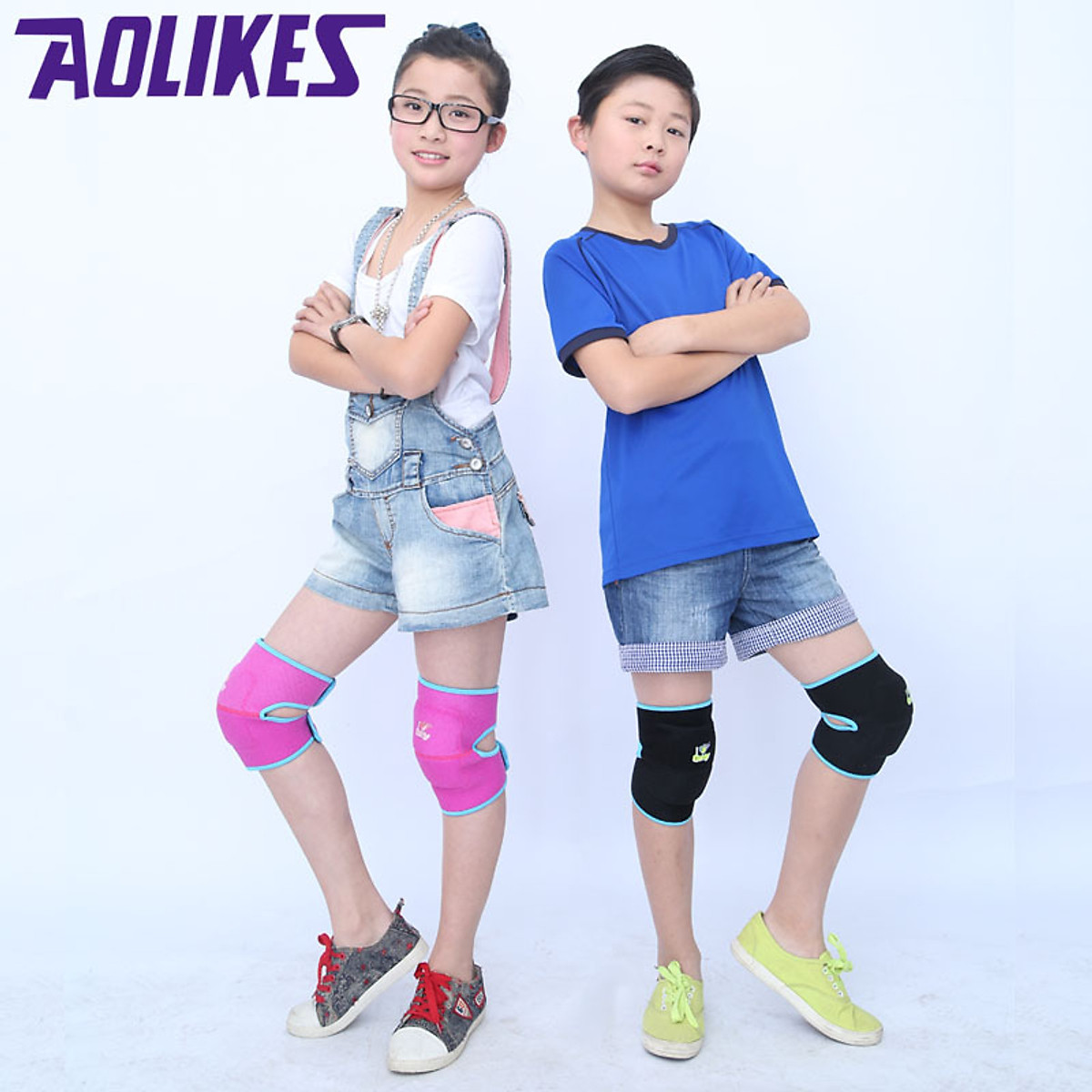 Đai bảo vệ đầu gối trẻ em AOLIKES YE-7117