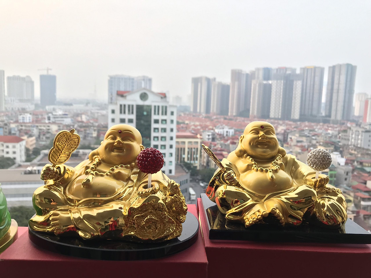 Tượng phật di lặc để TAPLO ô tô ,xe hơi,CAO CẤP CẦU AN LÀNH HẠNH PHÚC