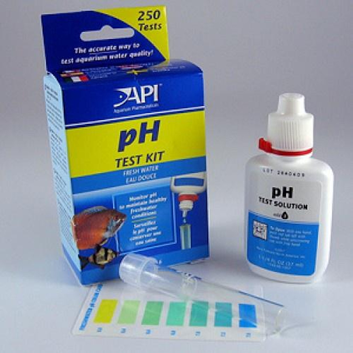 COMBO BÚT ĐO PH VÀNG + BỘ KIỂM TRA PH API HIGH RANGE PH TEST KIT DÀNH