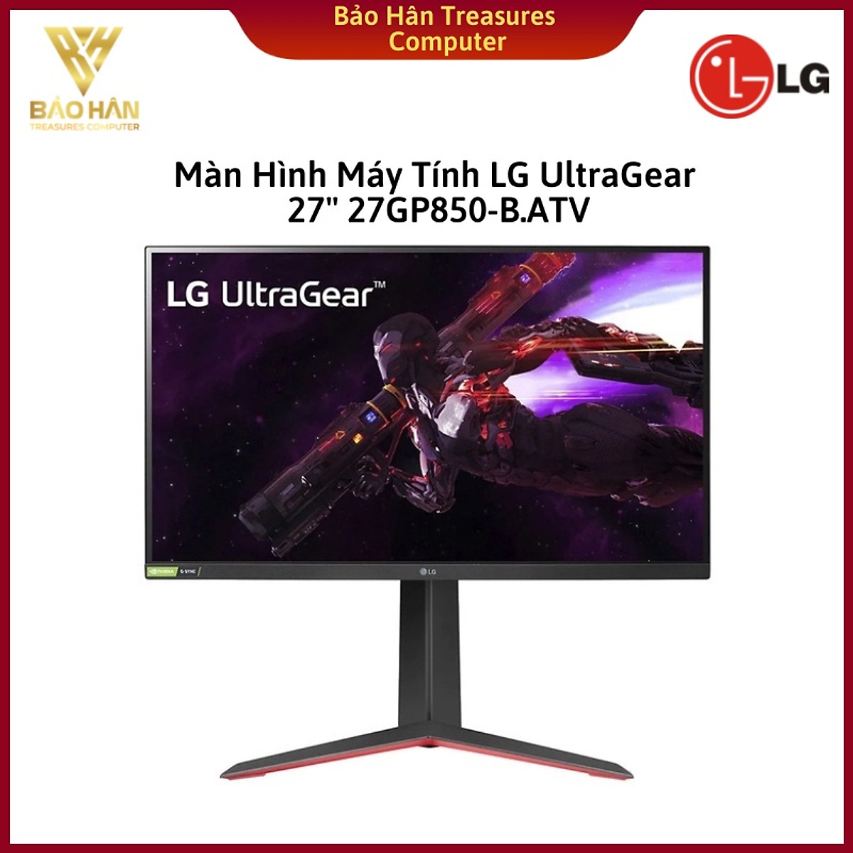 Màn Hình LG 27GP850-B UltraGear 27" Nano IPS 2K 180Hz 1ms HDR G-Sync ...