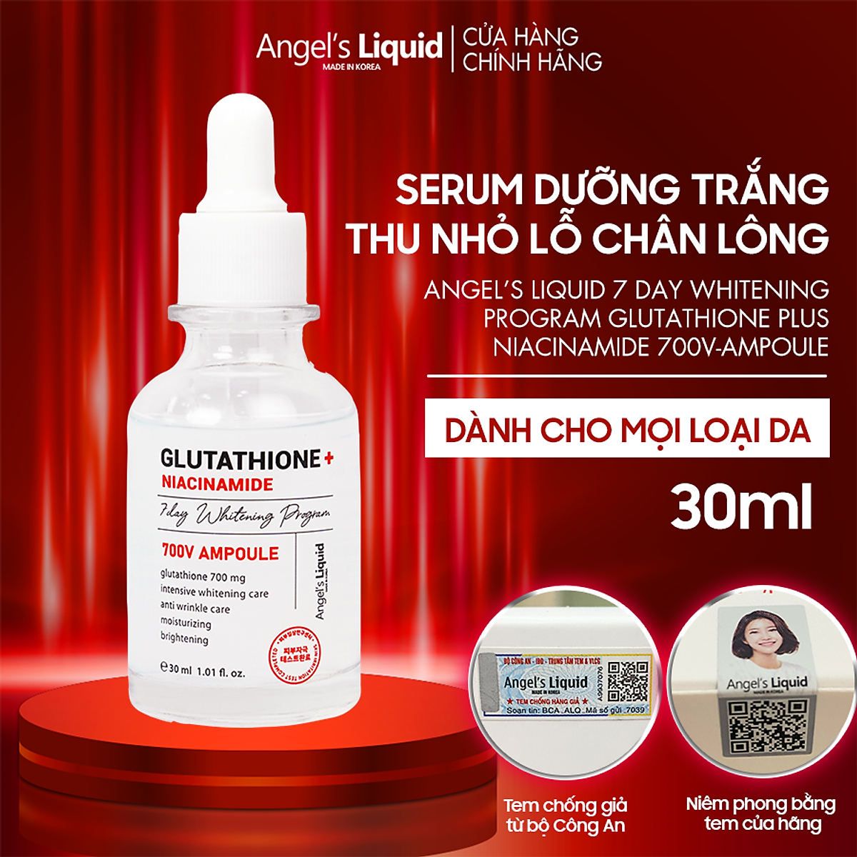 Glutathione trắng: Bạn muốn có làn da khỏe và trắng sáng? Thử ngay sản phẩm Glutathione trắng - một trong những phương pháp làm đẹp hiệu quả nhất hiện nay. Với thành phần tự nhiên, sản phẩm giúp làm sáng da, giảm nám và tàn nhang một cách an toàn và hiệu quả. Hãy để làn da của bạn thêm mịn màng và rạng rỡ với Glutathione trắng.