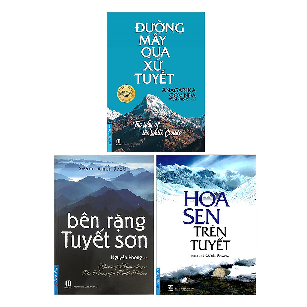 Combo Bên Rặng Tuyết Sơn, Hoa Sen Trên Tuyết, Đường Mây Qua Xứ Tuyết (3 Cuốn) (Tái Bản 2019)