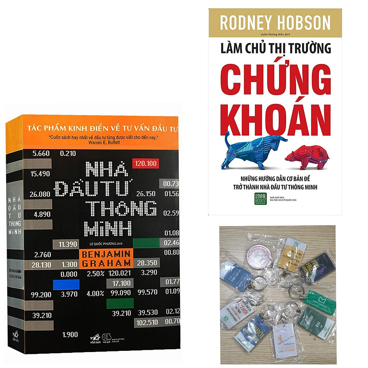 Combo Sách Tài Chính, Kinh Tế Hay : Nhà Đầu Tư Thông Minh - Phương Pháp Đầu Tư Giá Trị + Làm Chủ Thị Trường Chứng Khoán / BooksetMK( Top 100 Sách tài chính, tiền tệ bán chạy 2019)