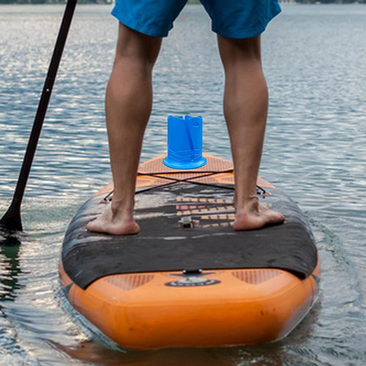 Support De Tasse 2 En 1 Pour Paddle/kayak - 2 Pièces Avec Support Téléphone - Installation Sans Outil - Drainage Eau - Résistant Aux Intempéries