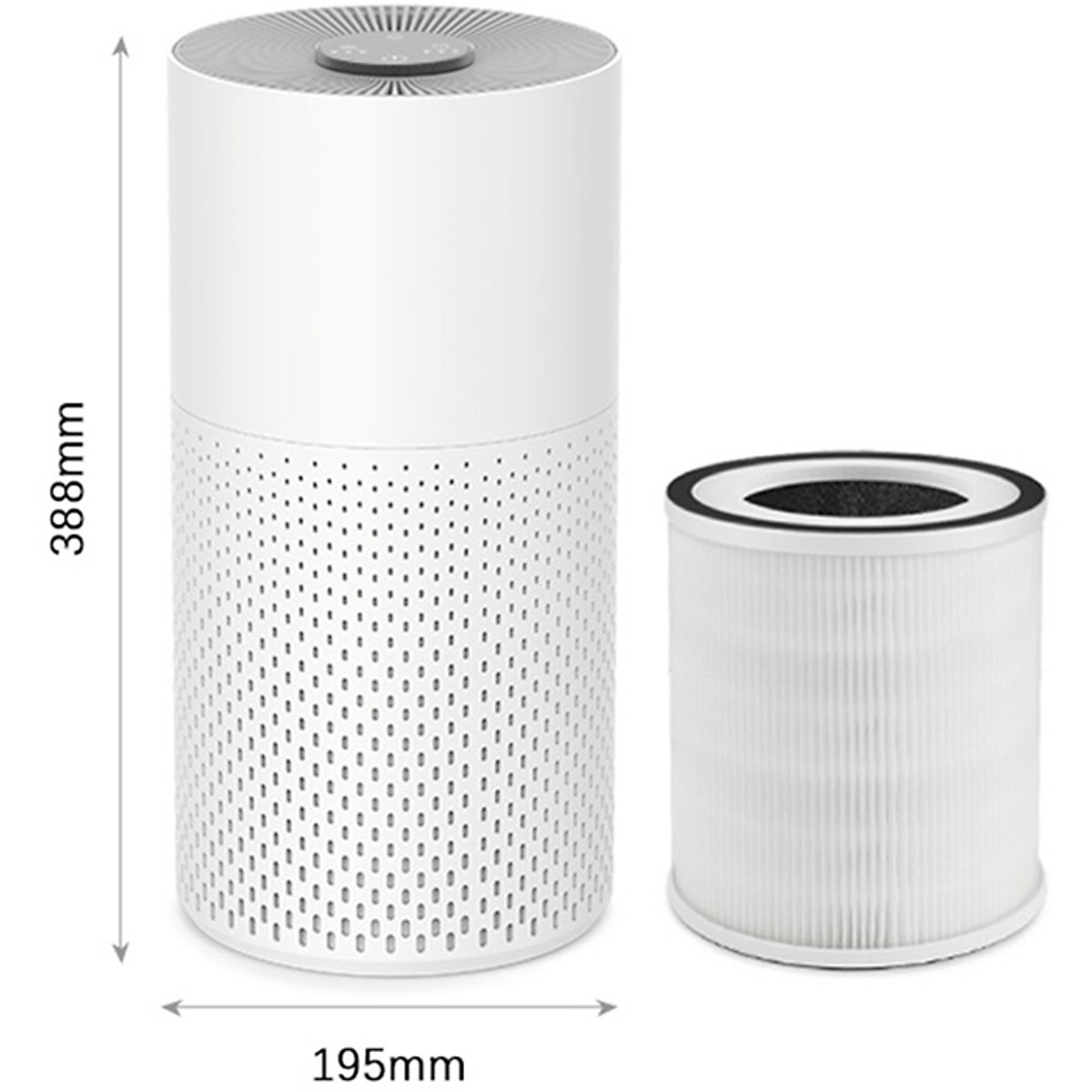 Lõi lọc của máy lọc không khí Lock&Lock air furifier filter ENP126_FLT - Hàng chính hãng