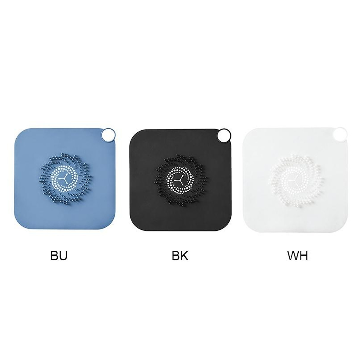 Nắp Silicone Lọc Rác Chống Tắc Nghẽn Lỗ Thoát Nước Sàn Nhà Tắm / Bồn Rửa Nhà Bếp