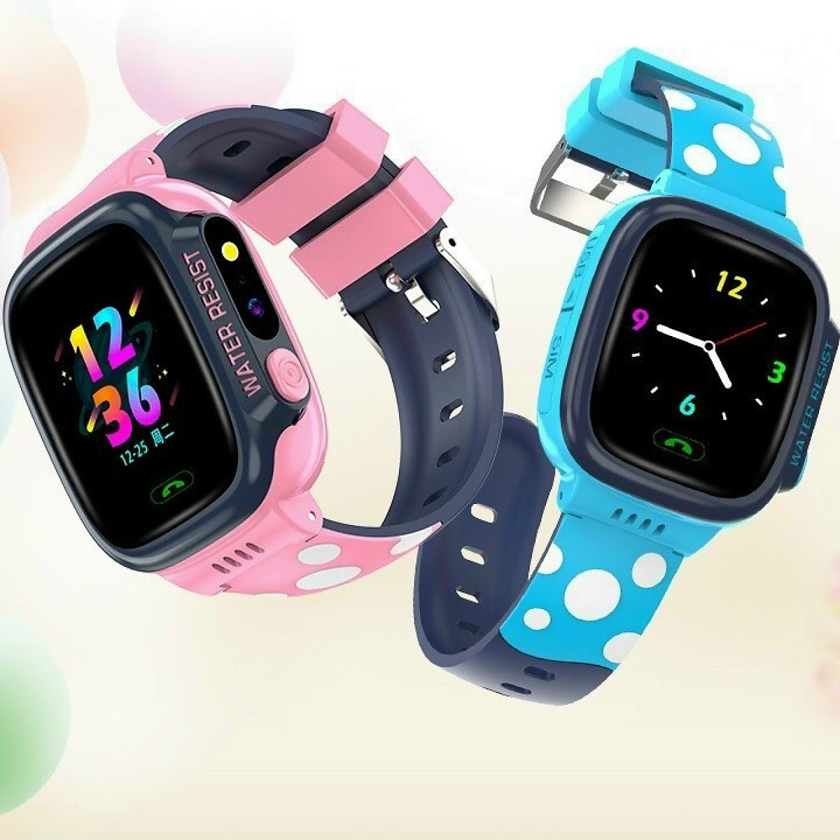 Đồng hồ thông minh trẻ em lắp sim nghe gọi Y92 định vị call video ...