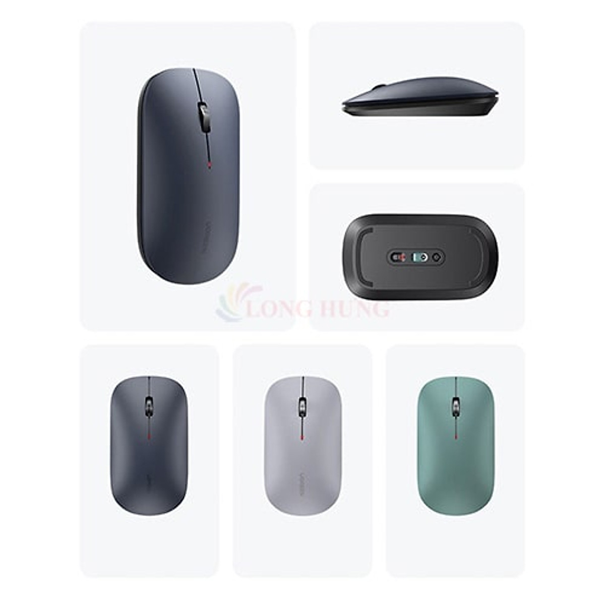 Chuột không dây Ugreen Portable Wireless MU001 - Hàng chính hãng