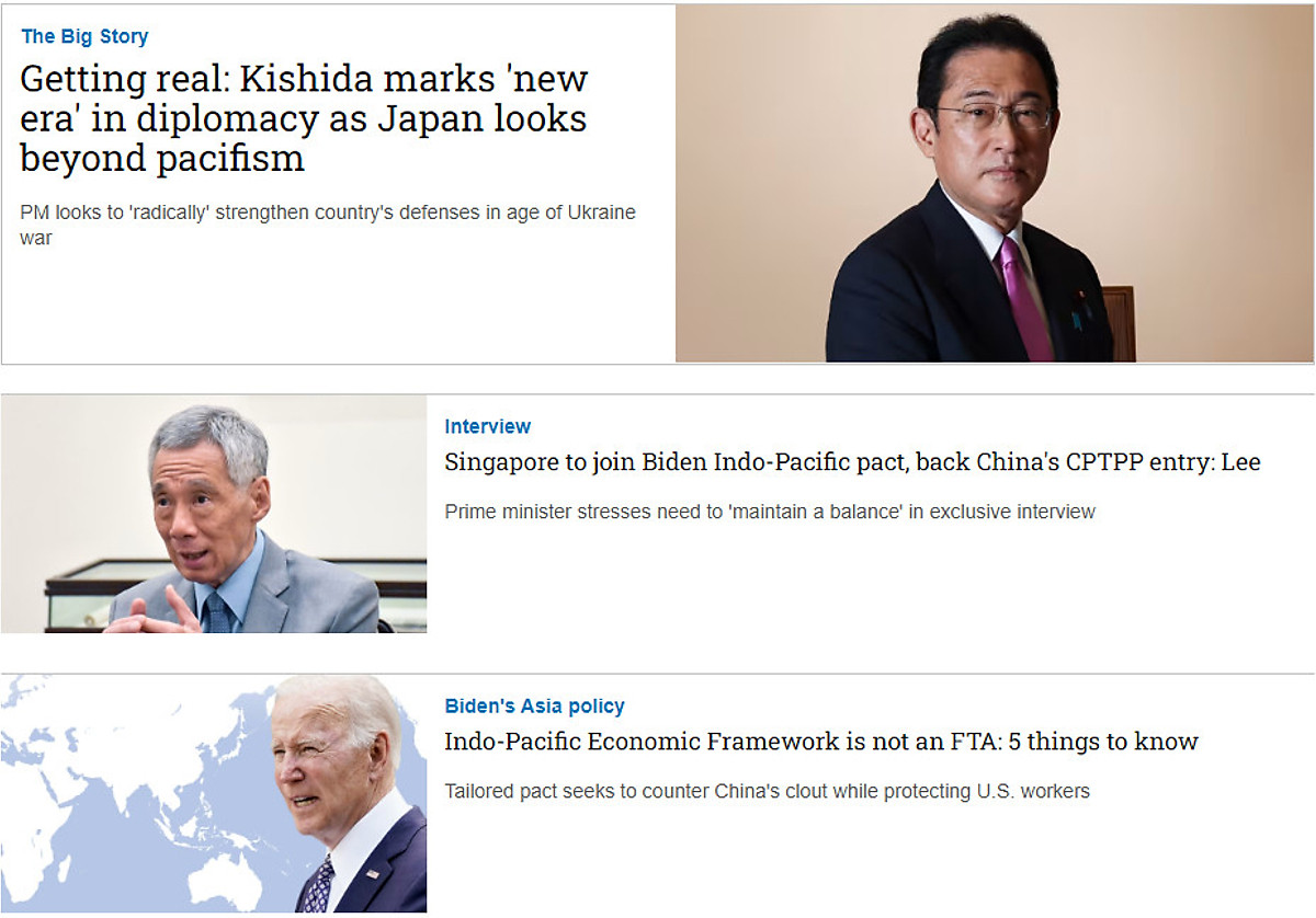 Nikkei Asian Review: Nikkei Asia - 2022: GETTING REAL - 22.22 tạp chí kinh tế nước ngoài, nhập khẩu từ Singapore