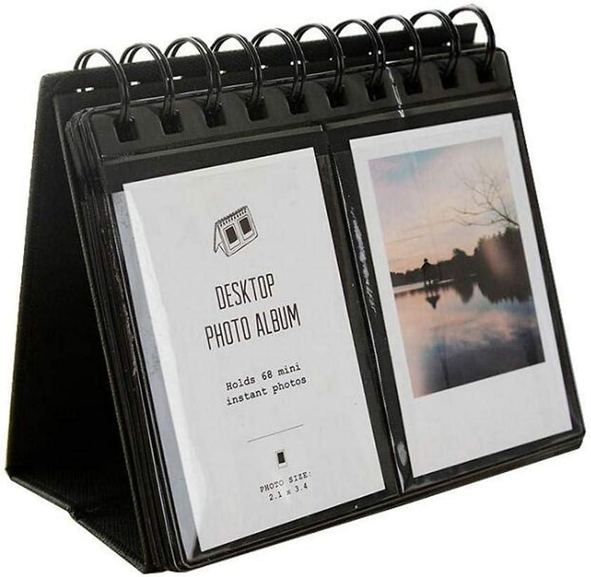 Lịch Để Bàn 3 Inch Ngăn Đựng Danh Thiếp Mini Polaroid Album Ảnh 3 Inch 68