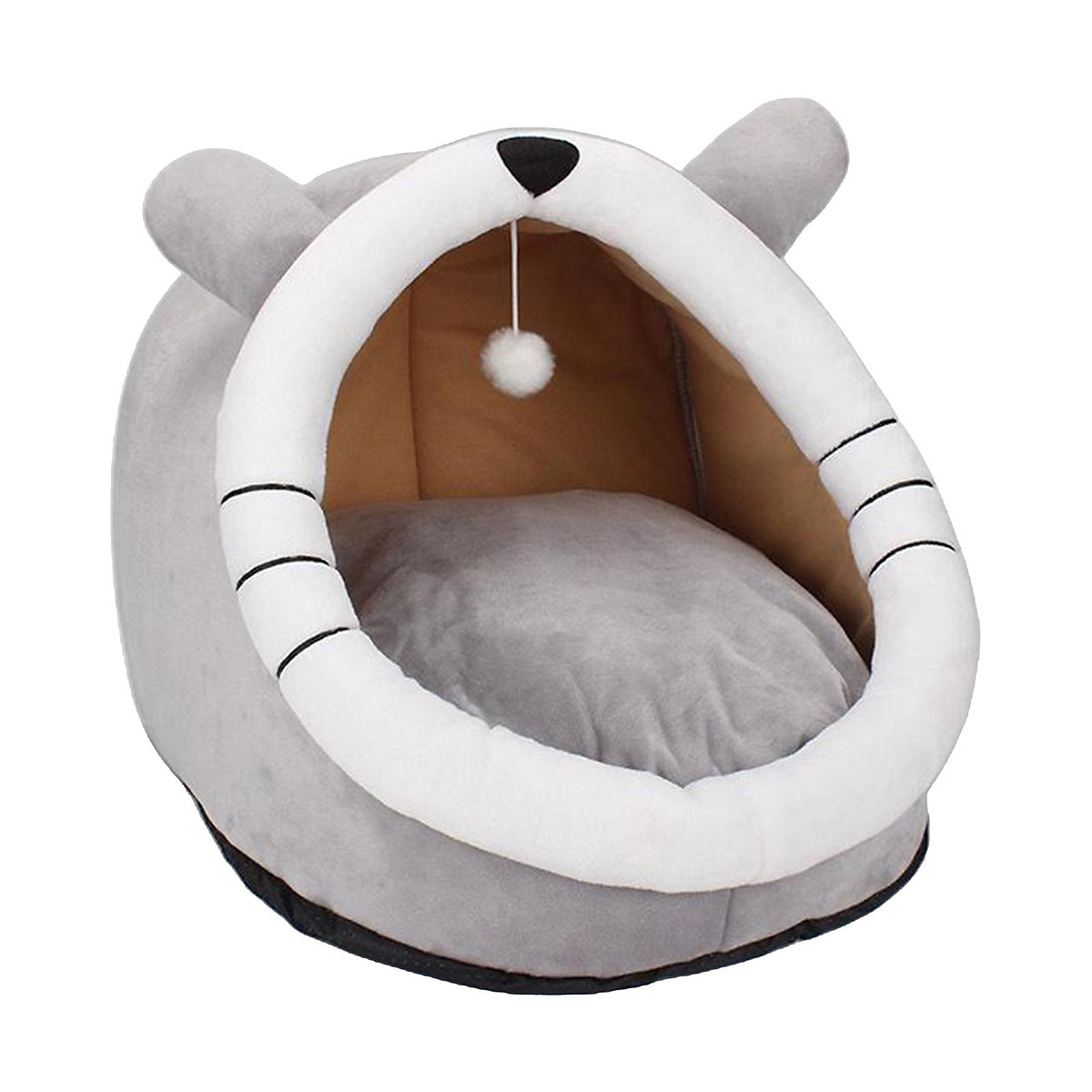 Cute Cartoon Pet Bed Cat Dog Nest Bed Kennel Warm Comfortable for Pet to Sleep Play Cute Cartoon Pet Bed Cat Dog Nest Bed Kennel Warm Comfortable for Pet to Sleep Play