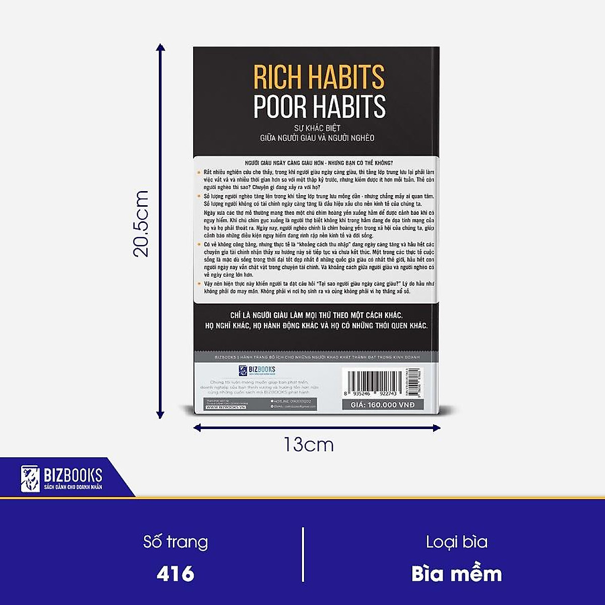 BIZBOOKS - Sách Rich Habits, Poor Habits: Sự Khác Biệt Giữa Người Giàu Và Người Nghèo - MinhAnBooks