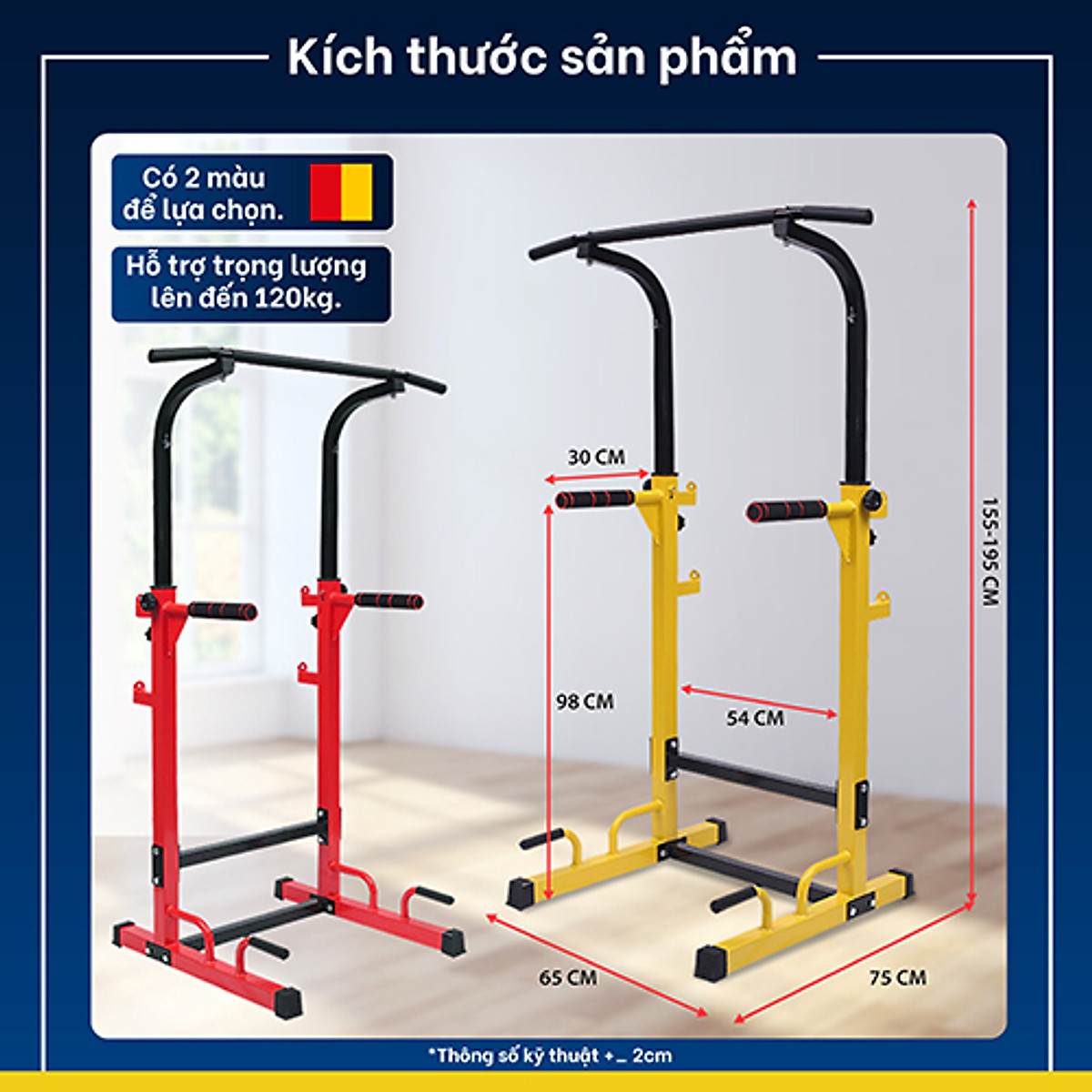 BG Bộ xà đơn, xà kép đa năng cao cấp đa năng Gym, lượng Kéo lên tại nhà dụng cụ tập thể dục phòng gym (hàng nhập khẩu)