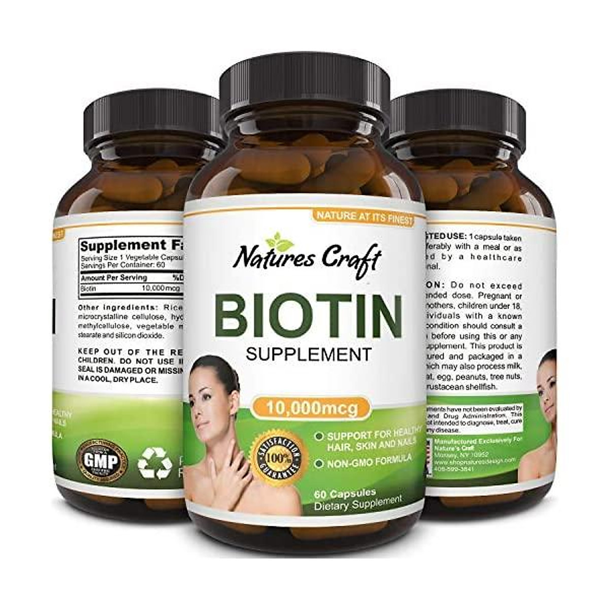 Mua Pure Potent Biotin Vitamins – Promotes Hair Growth Prevents Hair Loss -  Introduces Better Skin Hair Nails - Natural Supplement for Men and Women-  Helps Promote Faster Metabolism (Biotin v1) -