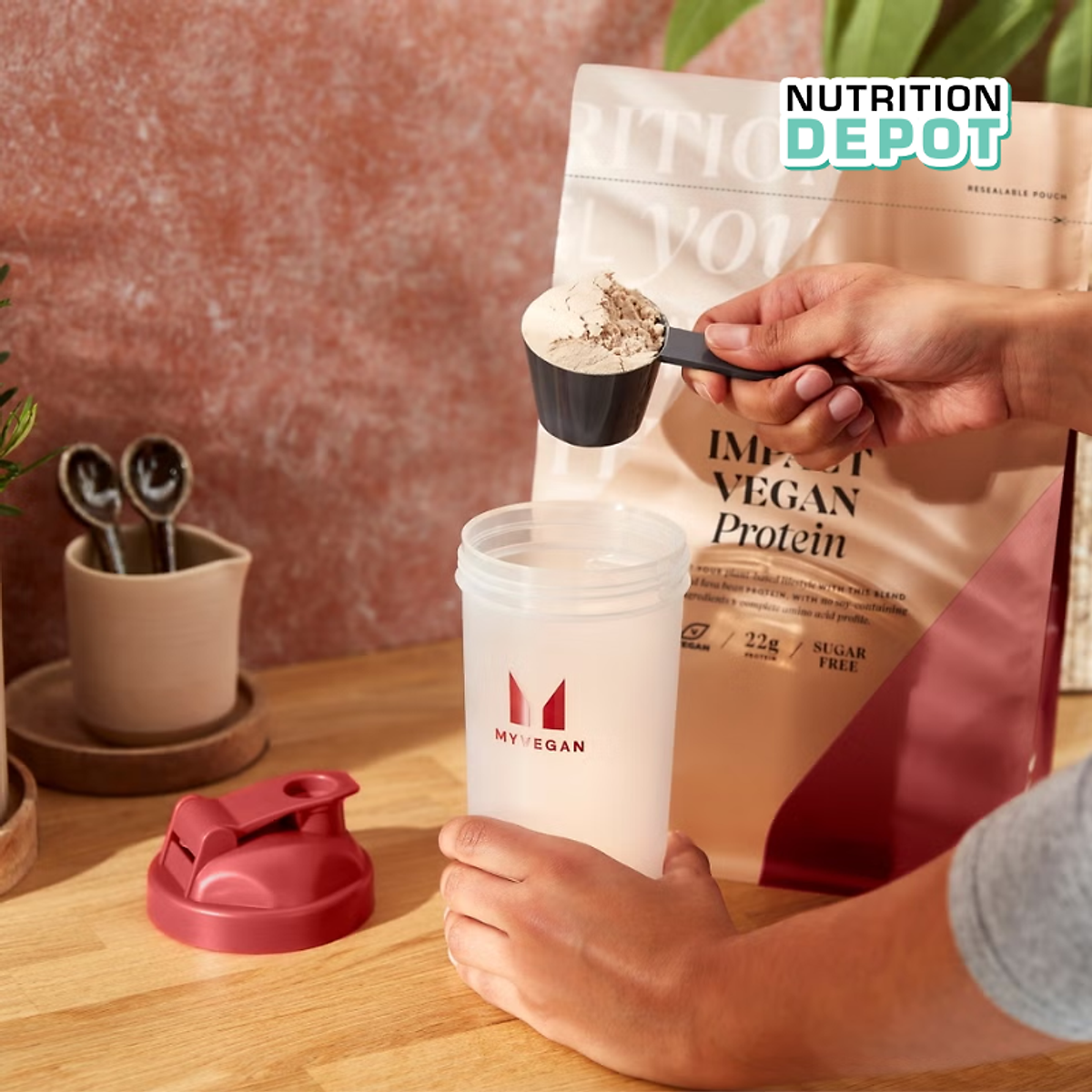 Sữa bổ sung đạm dành cho người ăn chay Vegan Blend Protein 2.5kg - Nutrition Depot