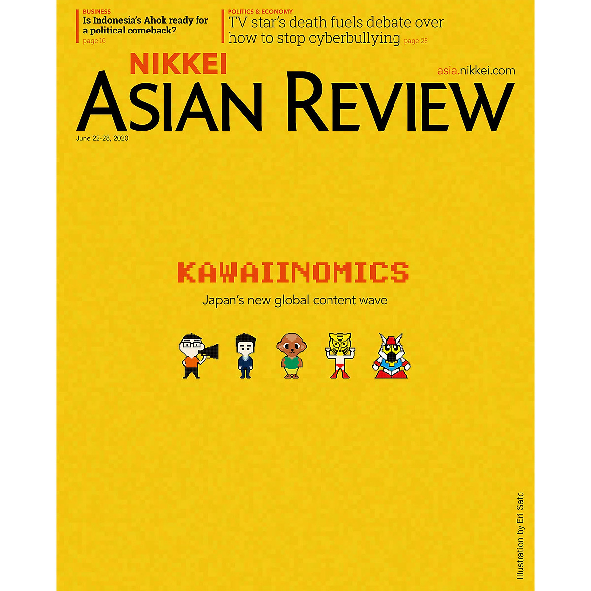 Nikkei Asian Review: Kawaiinomics - 25.20, tạp chí kinh tế tiếng Anh, nhập khẩu từ Singapore