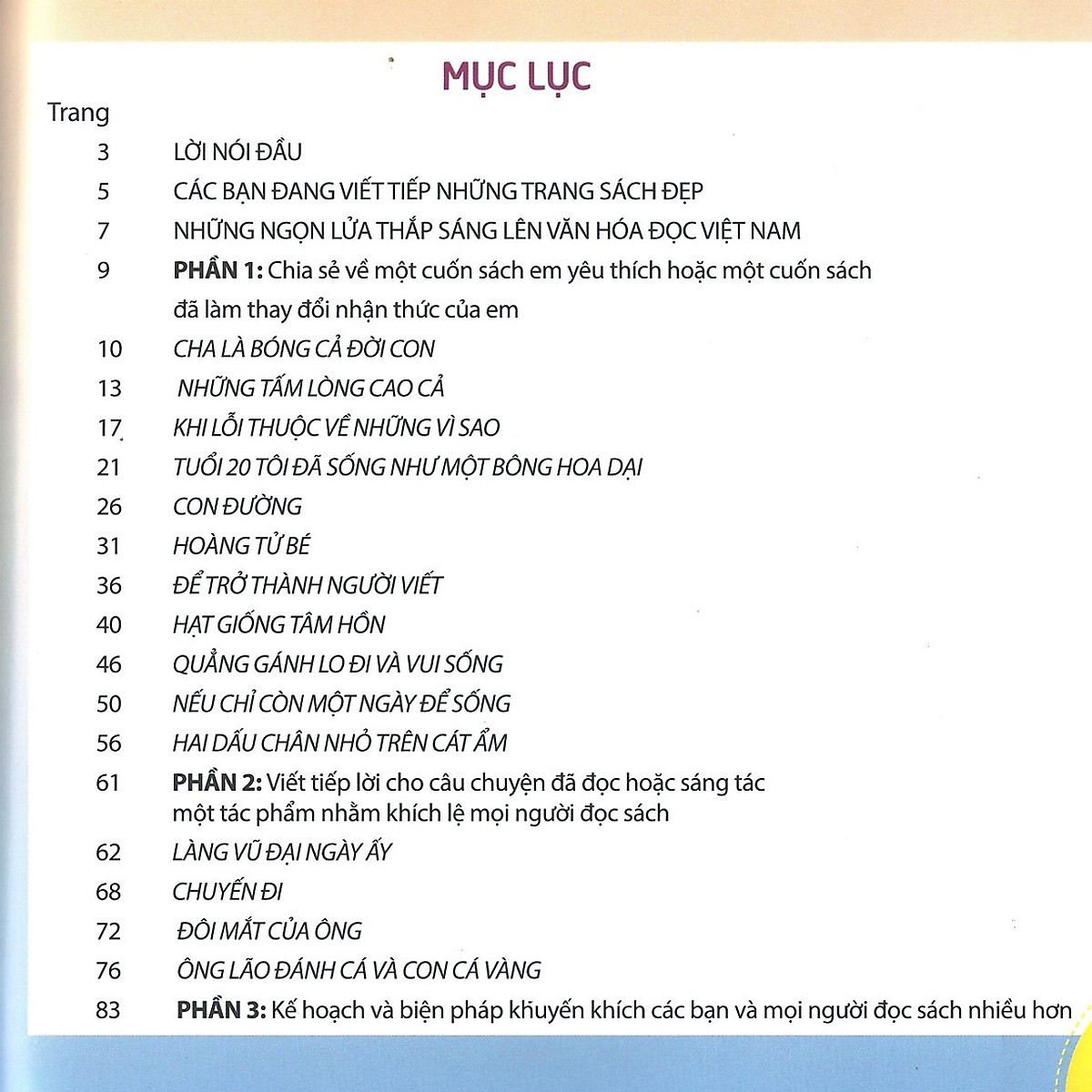 Combo: Bộ Sách Cuộc Thi Đại Sứ Văn Hóa Đọc 2020: Hành Trình Vào Cuộc Sống+ Cuốn Sách Nhỏ- Ý Nghĩa Lớn+ Vitamin Dành Cho Tâm Hồn( Bộ: 3 Cuốn)