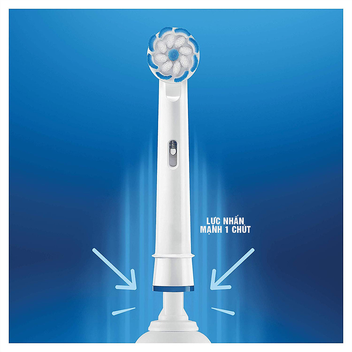 Cho máy Oral B Braun, bộ 4 Đầu Bàn Chải đánh răng điện thay thế MIHOCO EB60-P New Gum Care, sợi cước siêu mềm, cho răng lợi nhạy cảm