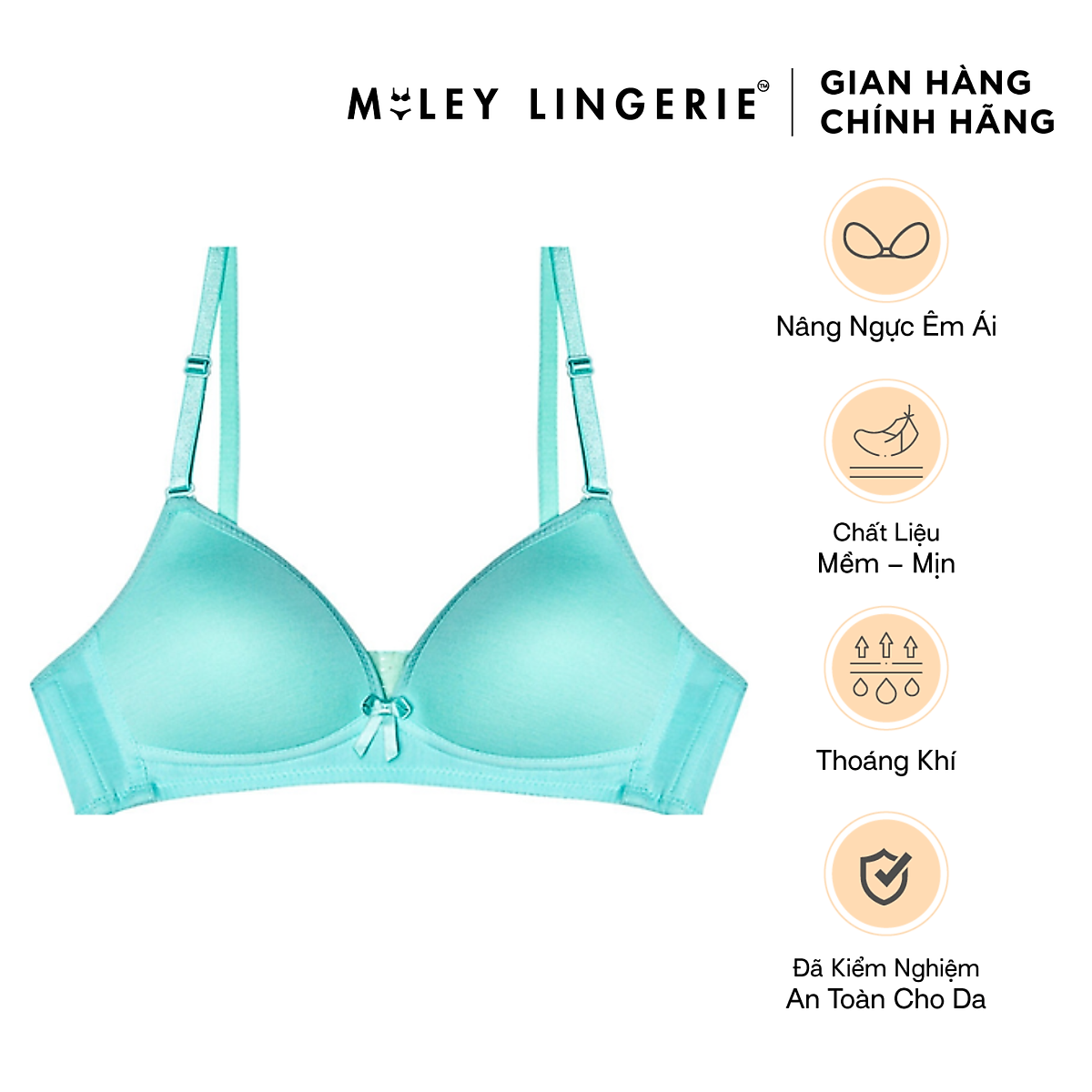 Áo Ngực Nữ Cotton Miley Lingerie BRW07015