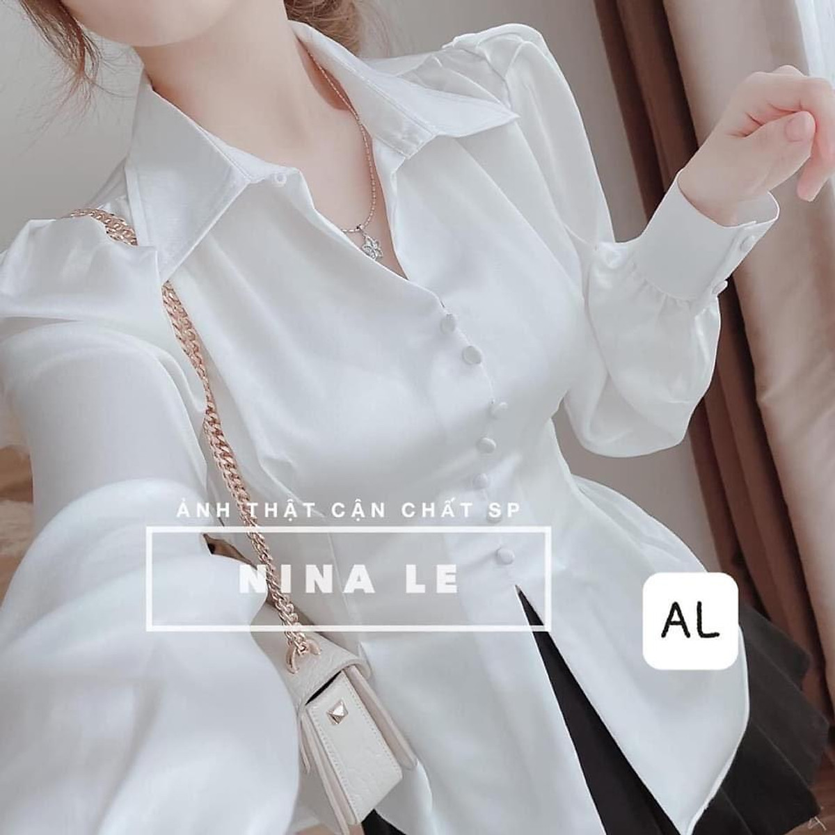 Mua Áo sơ mi lụa bóng Cao cấp cho Nữ  Tiki