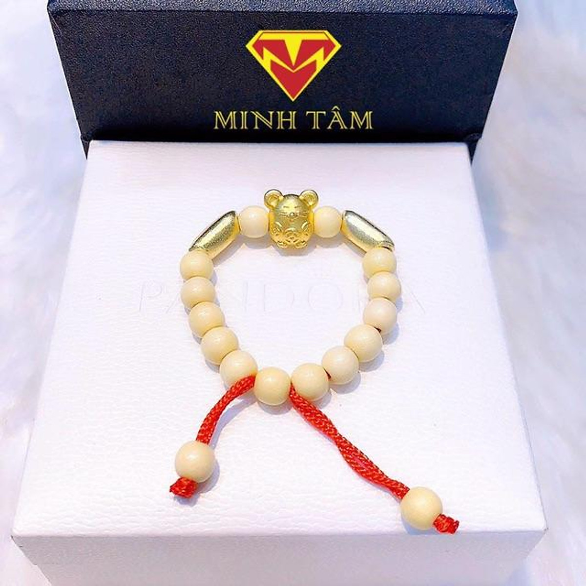 Mua Vòng dâu tằm chuột sa chĩnh gạo bạc ta cho bé