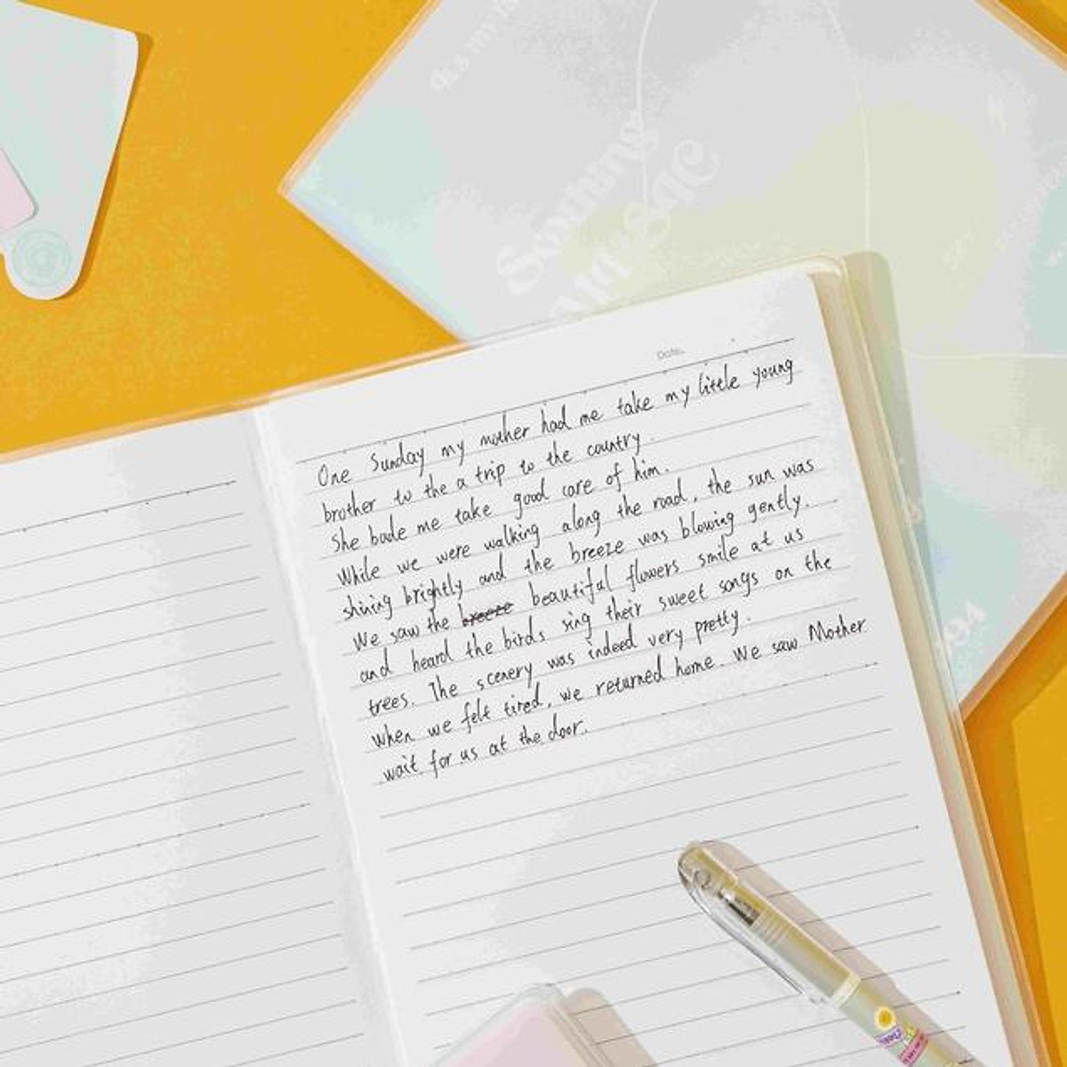 Sổ Ghi Chép Văn Phòng Bìa Nhựa Chống Nước Màu Pastel Deli - Phù Hợp Làm Sổ Kế Hoạch Planner, Nhật Kí, Tập Vở Ghi Chép Bullet Journal - EN154
