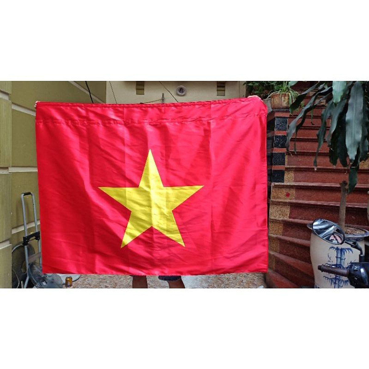 Quốc kỳ Việt Nam 1x1,5m in chuyển nhiệt may theo yêu cầu - Trang ...