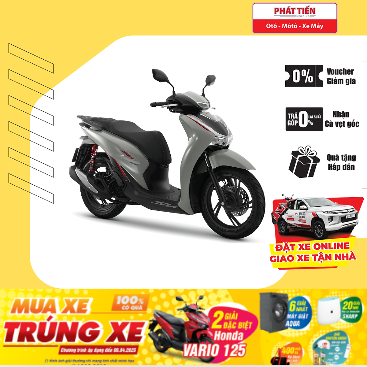 Xe máy Honda SH125i 2024 Phiên bản Thể Thao