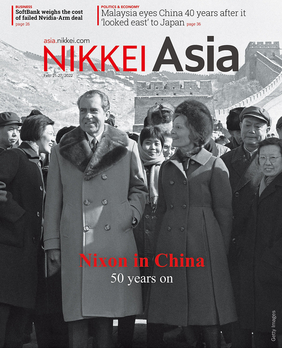 Nikkei Asian Review: Nikkei Asia - 2022: NIXON IN CHINA - 8.22 tạp chí kinh tế nước ngoài, nhập khẩu từ Singapore