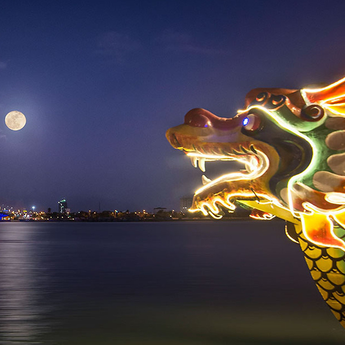 Vé Thuyền Rồng Sông Hàn Đà Nẵng Về Đêm - Vé tham quan - du lịch