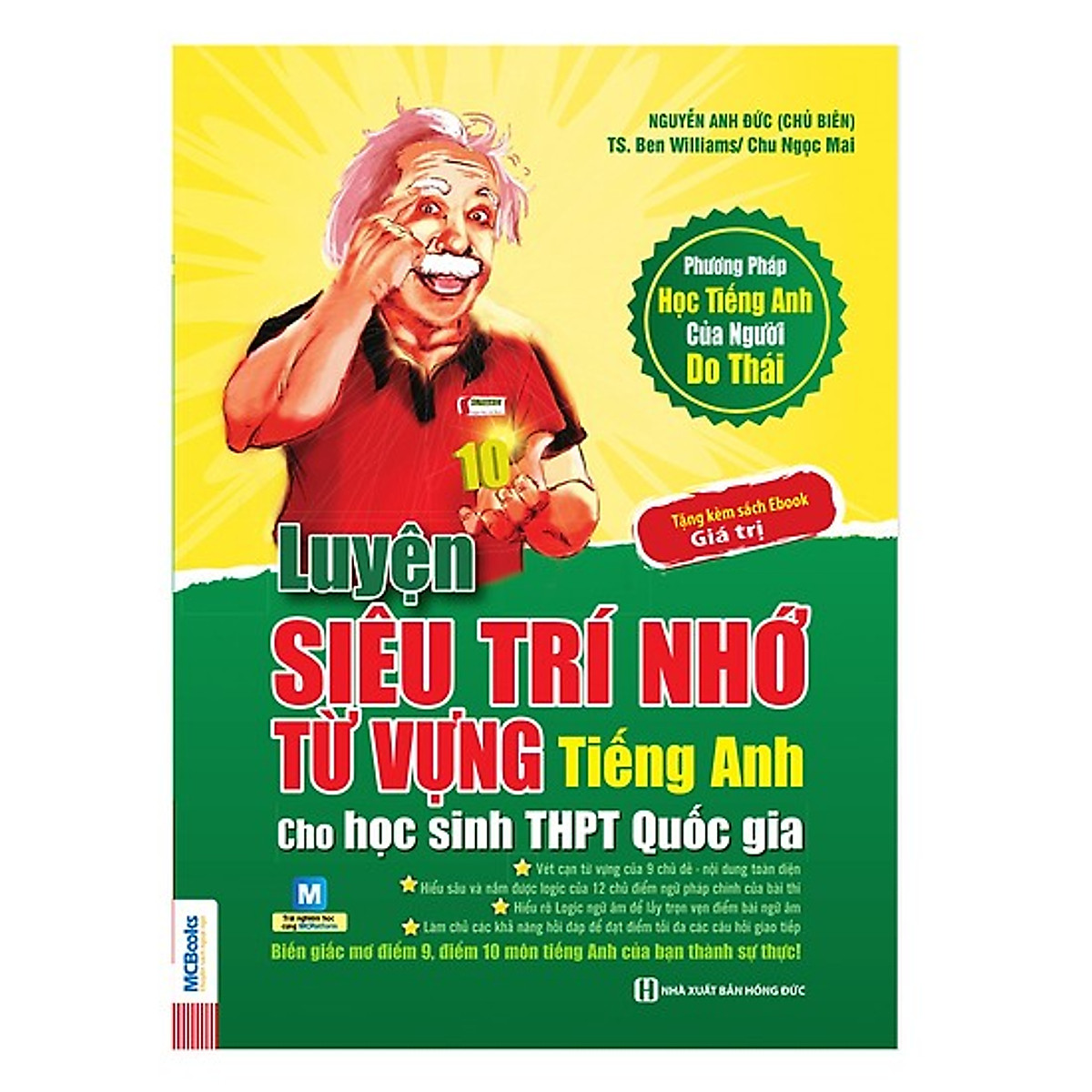 Luyện Siêu Trí Nhớ Từ Vựng Tiếng Anh Dành Cho Học Sinh THPT Quốc Gia (Tái Bản) (Tặng kèm iring siêu dễ thương s2)