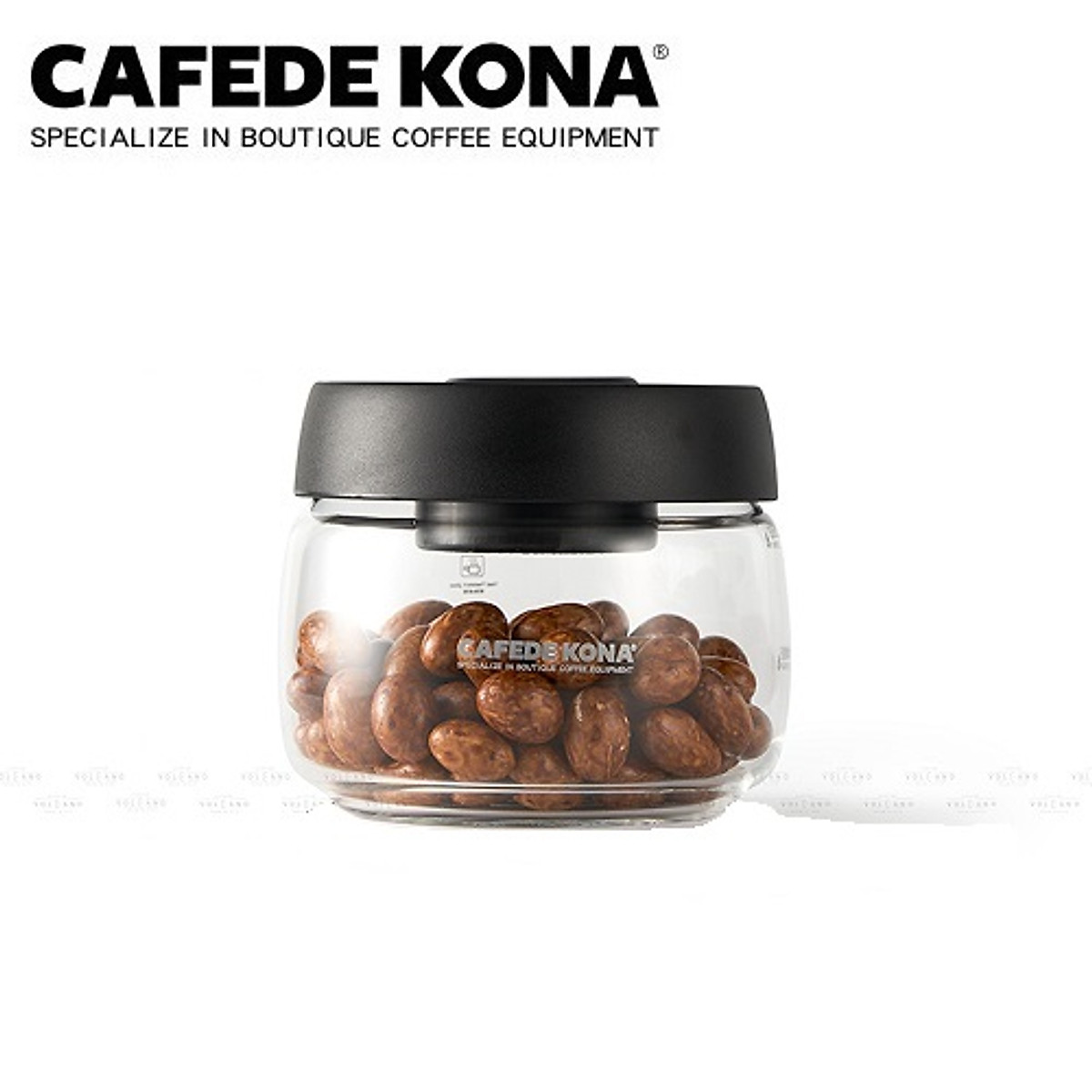 Hủ thủy tinh hút chân không bảo quản thực phẩm Cafede Kona