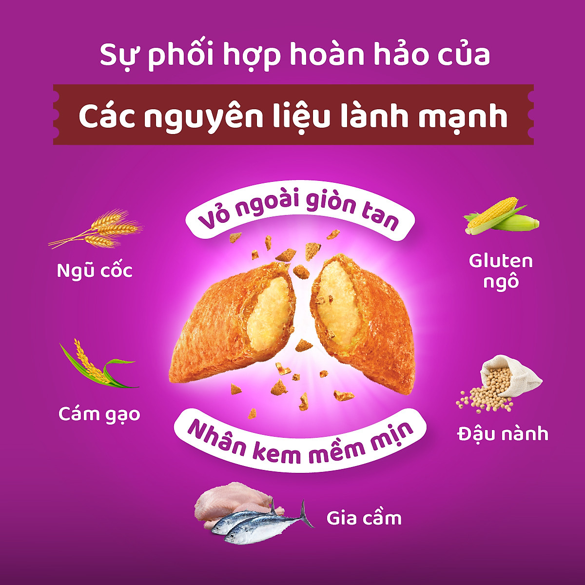 Thức Ăn Cho Mèo Whiskas Adult 1+ Years Vị Saba Nướng 1.2kg/Túi