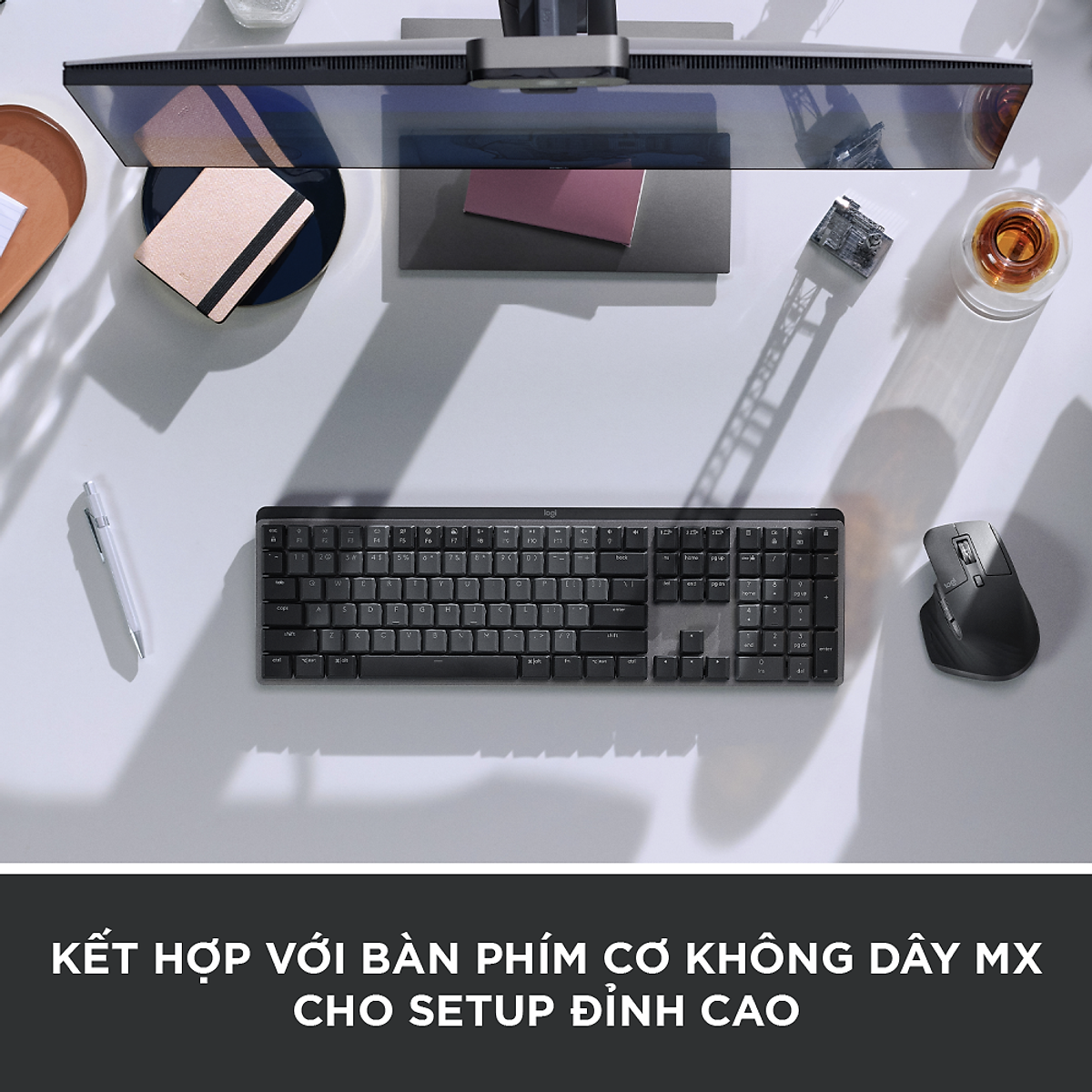 Chuột không dây Bluetooth Logitech MX Master 3s - Hàng Chính Hãng