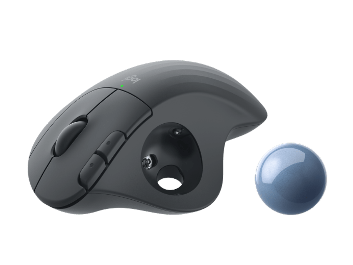 Chuột Không Dây Logitech M575 - ERGO Tracking Ball - Hàng Chính Hãng