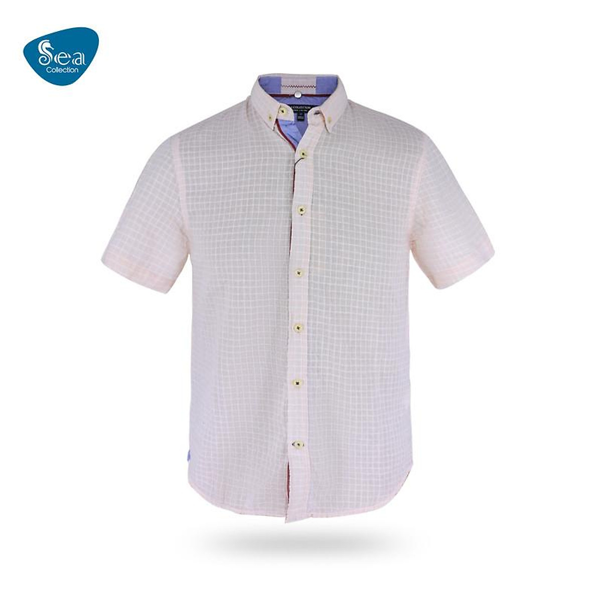 Áo Sơ Mi Nam Tay Ngắn Caro 920 Chất Vải Cotton Siêu Mát Thương Hiệu Thời