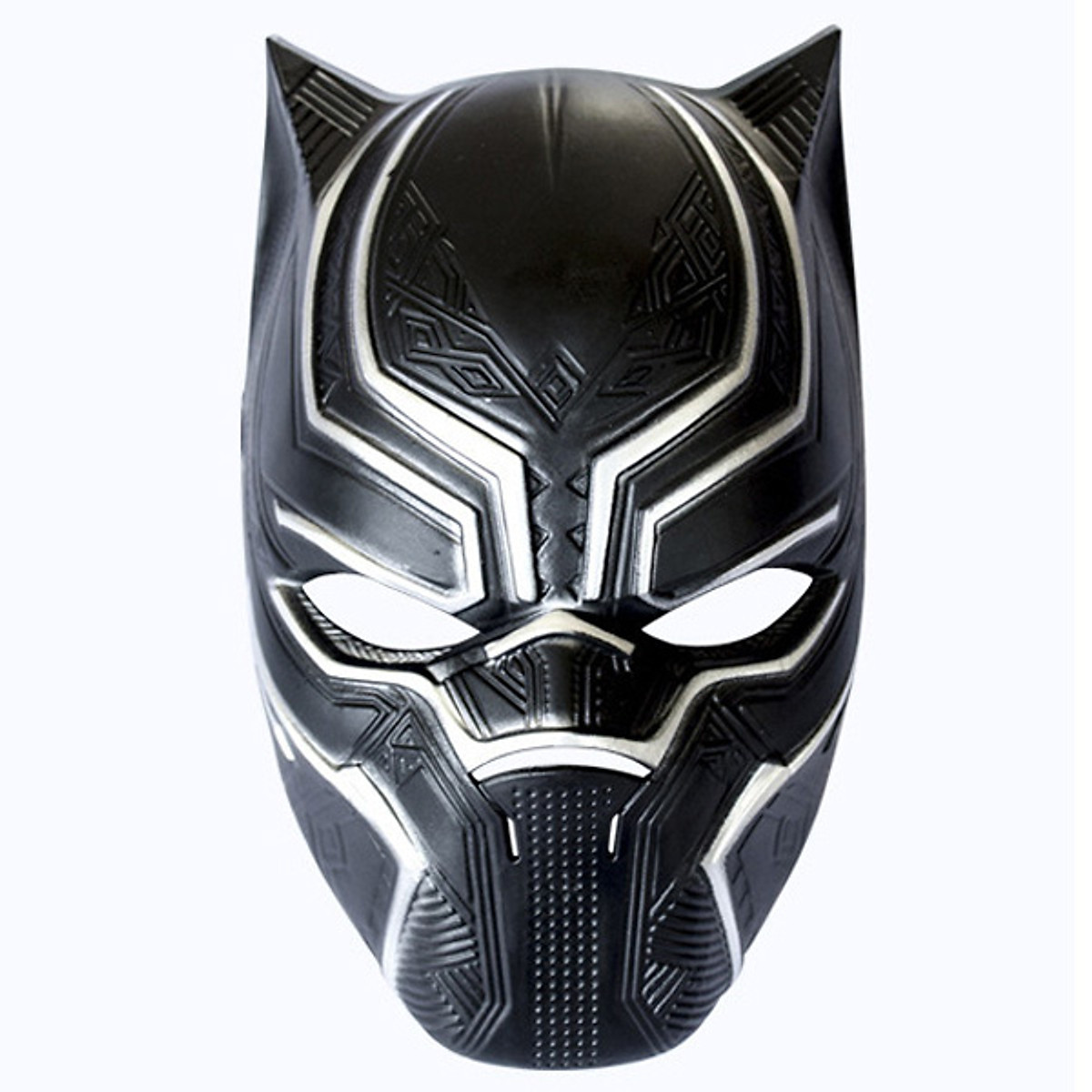 Ngắm nhìn mặt nạ Black Panther đầy uy lực và bí ẩn! Với thiết kế tinh xảo và chất liệu chắc chắn, mặt nạ này sẽ làm tăng thêm sự tự tin và quyền lực cho bạn. Xem hình liên quan và tìm hiểu thêm về mặt nạ Black Panther ngay!