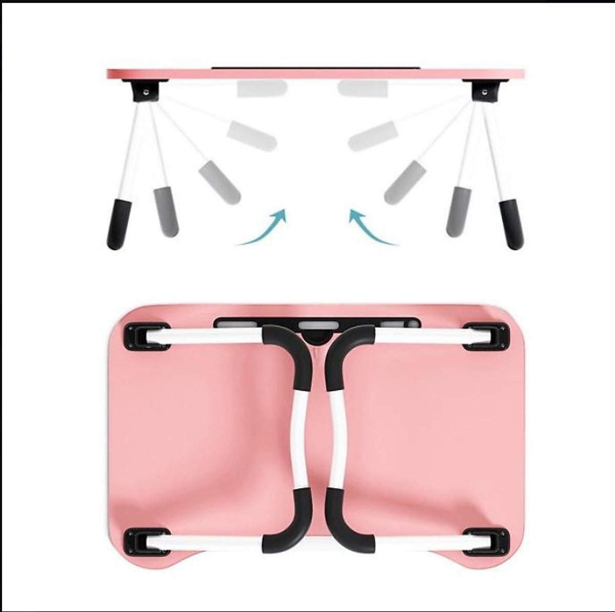 Bàn Học Gấp Gọn, Bàn Laptop Đa Năng, Có Khe Để Đồ Thông Minh, Phủ Melamin Chống Nước, Nhiều Màu, Dễ Vệ Sinh, Dễ Di Chuyển Thương Hiệu Gosashi-BipdMTB