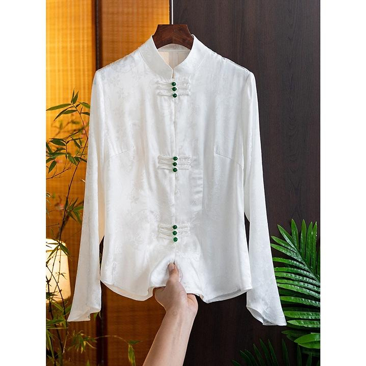 Áo Sơ Mi Trắng Tay Dài Cổ Đứng Kiểu Dáng Đơn Giản Cho Nữ giá rẻ nhất tháng 52023 #19 Áo Sơ Mi Trắng Tay Dài Cổ Đứng Kiểu Dáng Đơn Giản Cho Nữ giá rẻ nhất tháng 52023