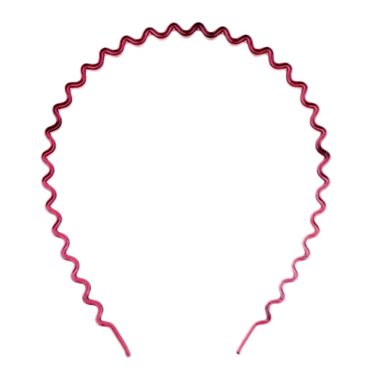Zig Zag Hair Band Toothed Wave Headband Women Men Girls Hair Accessory Brown Zig Zag Hair Band Toothed Wave Headband Women Men Girls Hair Accessory Brown