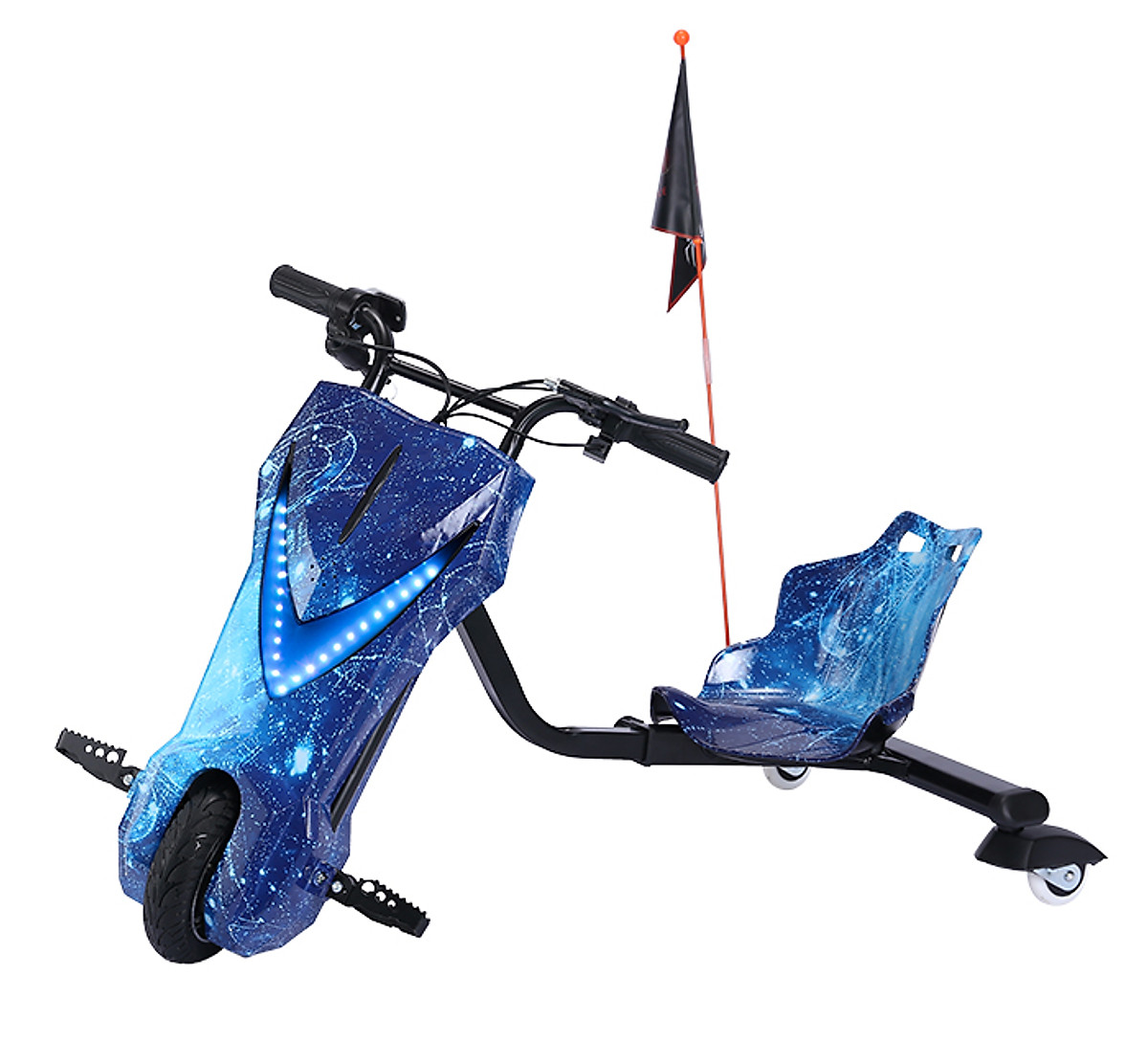Xe điện drift 3 bánh Homesheel thế hệ mới D1 USA màu đen sấm sét - Hàng chính hãng