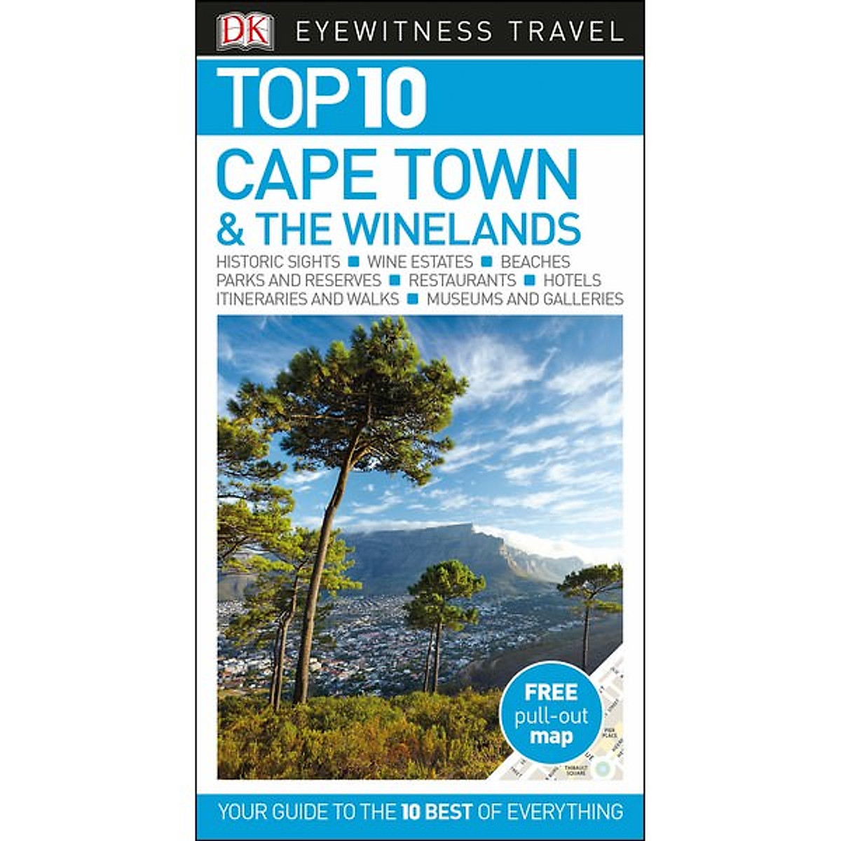 [Hàng thanh lý miễn đổi trả] DK Eyewitness Top 10 Cape Town and The Winelands