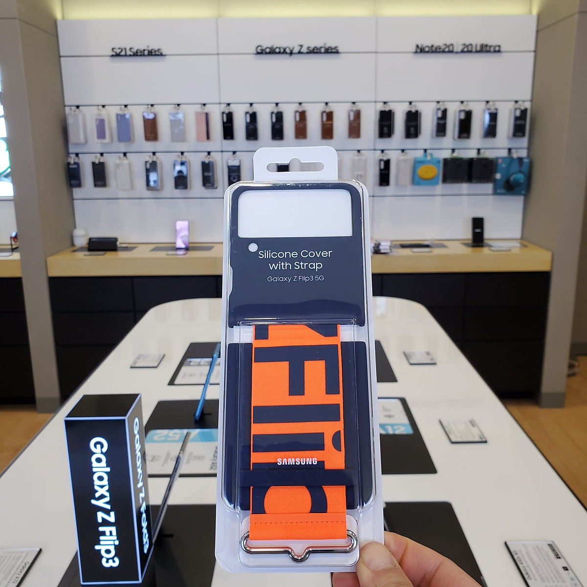 Galaxy Z Flip 3 Phone Case, Silicone ...