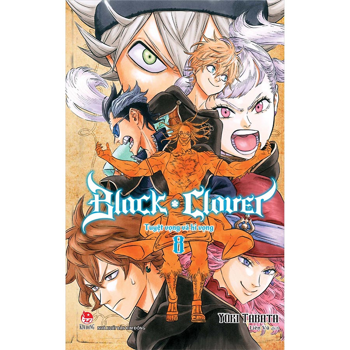 Black Clover - Tập 8: Tuyệt Vọng Và Hi Vọng (Tặng Postcard)