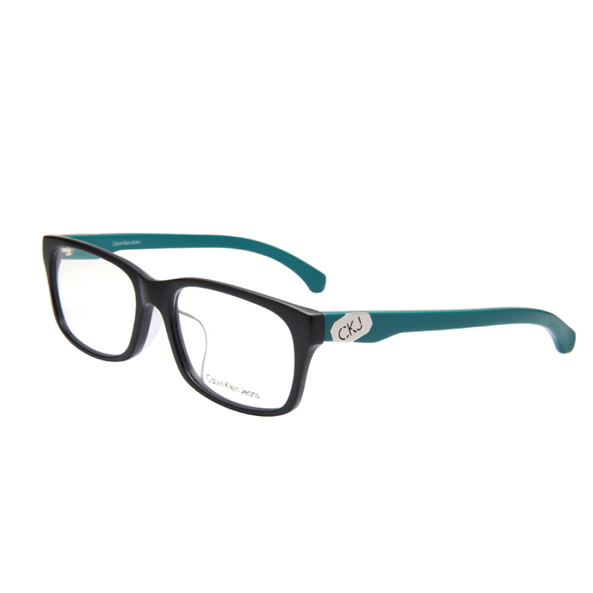 Mua Calvin Klein glasses frame men and women plate full frame optical can  be equipped with myopia glasses CKJ944AF 026 55mm black frame green legs