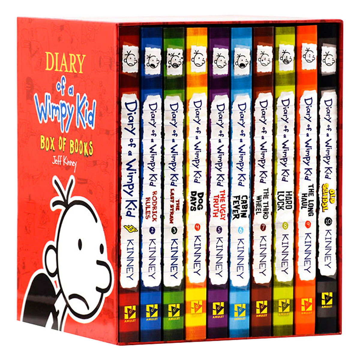 Diary Of A Wimpy Kid Box Of Books (Volumes 1 - 10) 