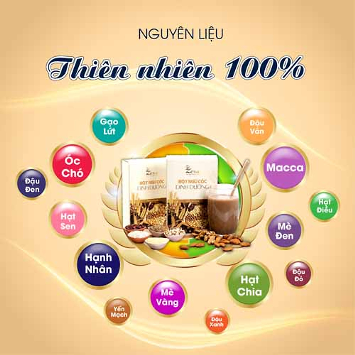 Bột Ngũ Cốc Dành Cho Mẹ Bầu Zera 500G - Ngũ Cốc Giúp Mẹ Giảm Nghén - Hết Nôn Cung Cấp Dinh Dưỡng Cho Thai Nhi - Tặng Vòng Dâu Tằm Và Xà Bông Gió Hương Sả Chanh Thảo Dược