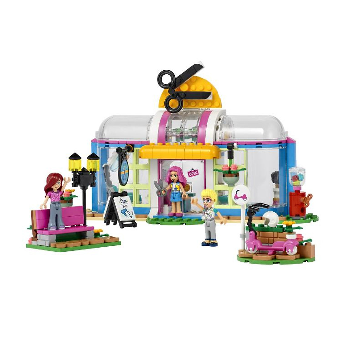 Đồ Chơi Lắp Ráp LEGO Friends Tiệm Làm Tóc Thành Phố Heartlake 41743 (401  chi tiết)