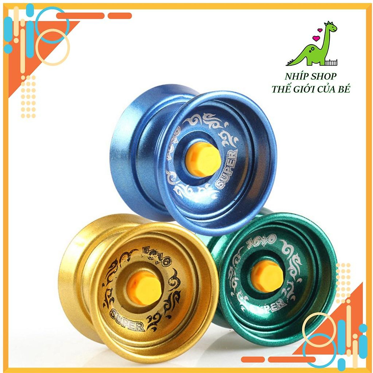 Con quay YOYO bằng siêu bền đẹp - Con quay YOYO cho bé - Yoyo