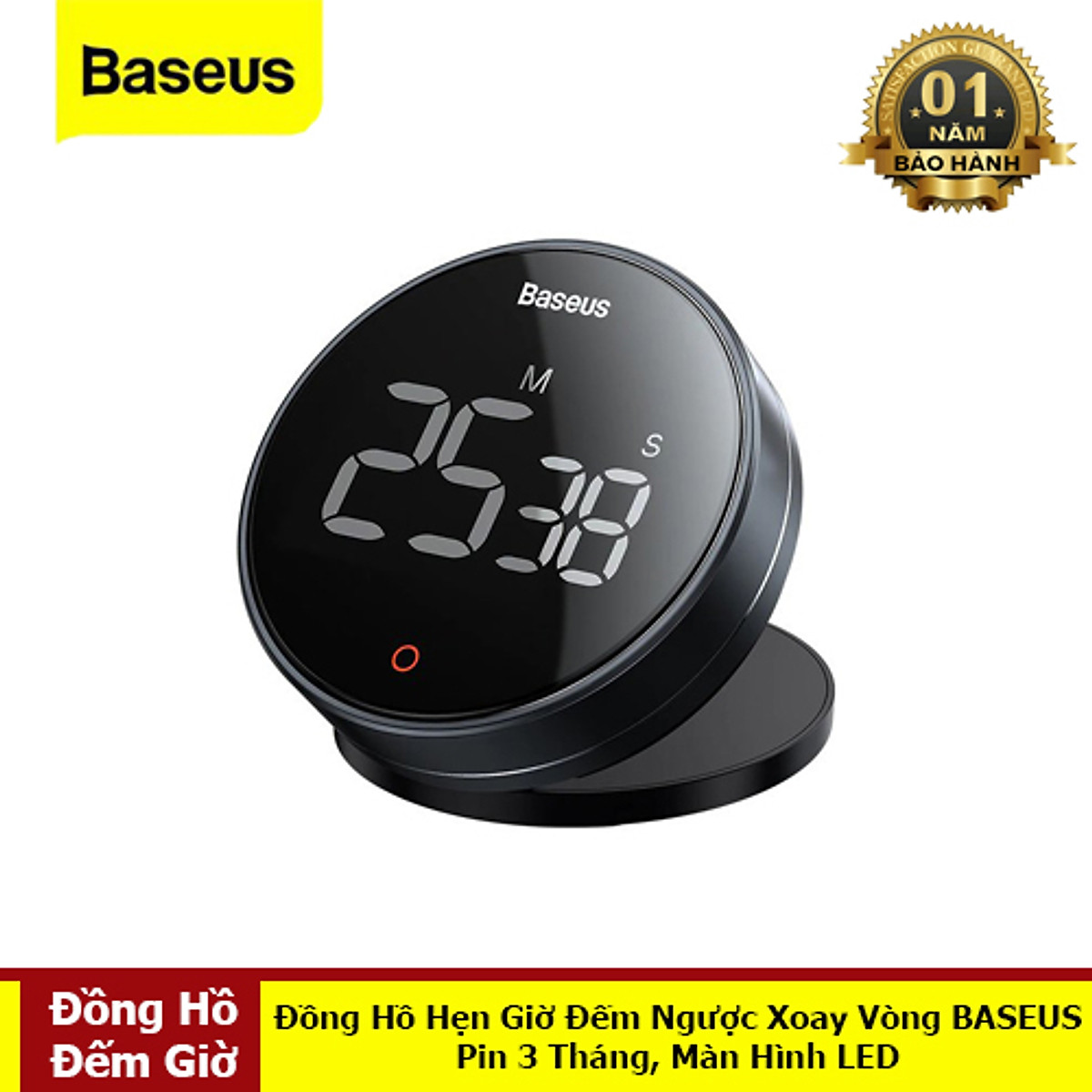 Đồng hồ báo thức thông minh Baseus Subai chính hãng giá rẻ